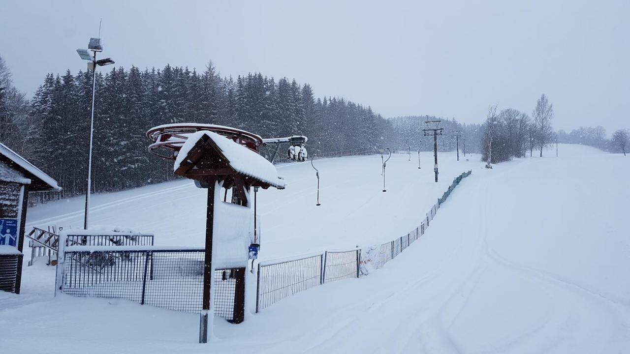Apartament Waldhufenidyll Koenigswalde Im Erzgebirge Konigswalde Zewnętrze zdjęcie